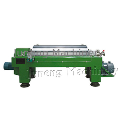 Centrifugador horizontal do filtro de 3 fases para o óleo que obtém da cartilagem cozinhada
