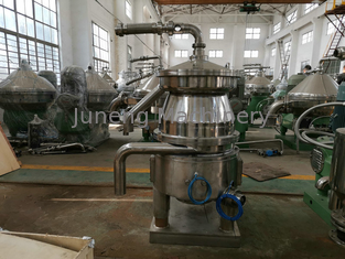 Centrifugador automático da pilha de disco, separador de água centrífugo do óleo trifásico