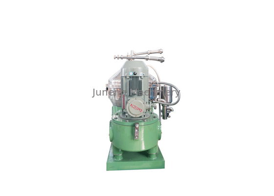 Continuous Feeding Disc Oil Separator With PLC System Automatic Control