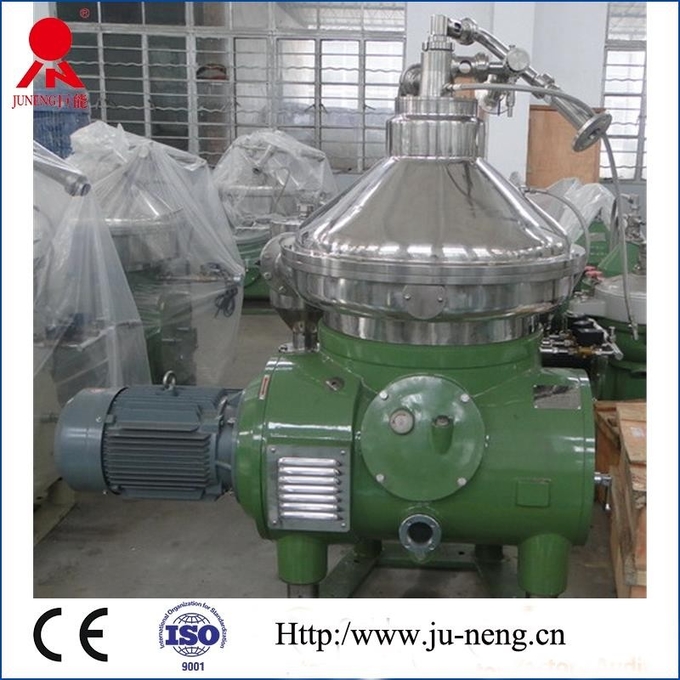 Separador de óleo industrial compacto do disco do centrifugador para o óleo animal, com material de aço inoxidável do produto comestível