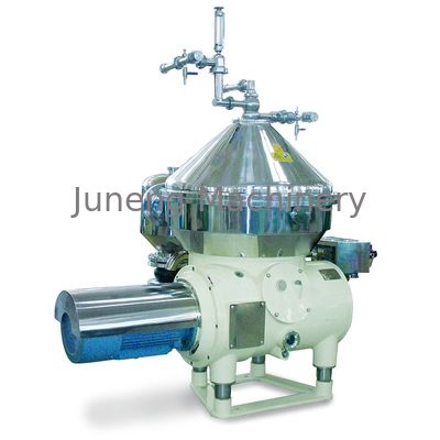 qualidade  Disc Stack Centrifuge Separator for Milk Clarification with Long Service Life, PLC Control Automatic Discharge, and High Speed Separation fábrica