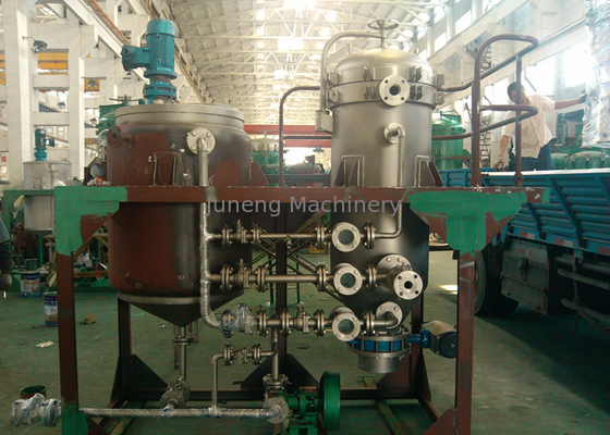 NYB small size low capacity stainless steel leaf filter machine with tank