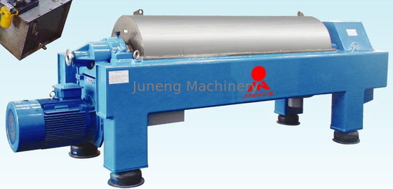 Double Motor Two Phase Decanter Centrifuge For Distiller'S Grains Dewatering 37kw